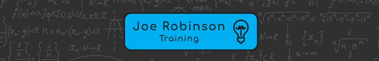 Joe Robinson training